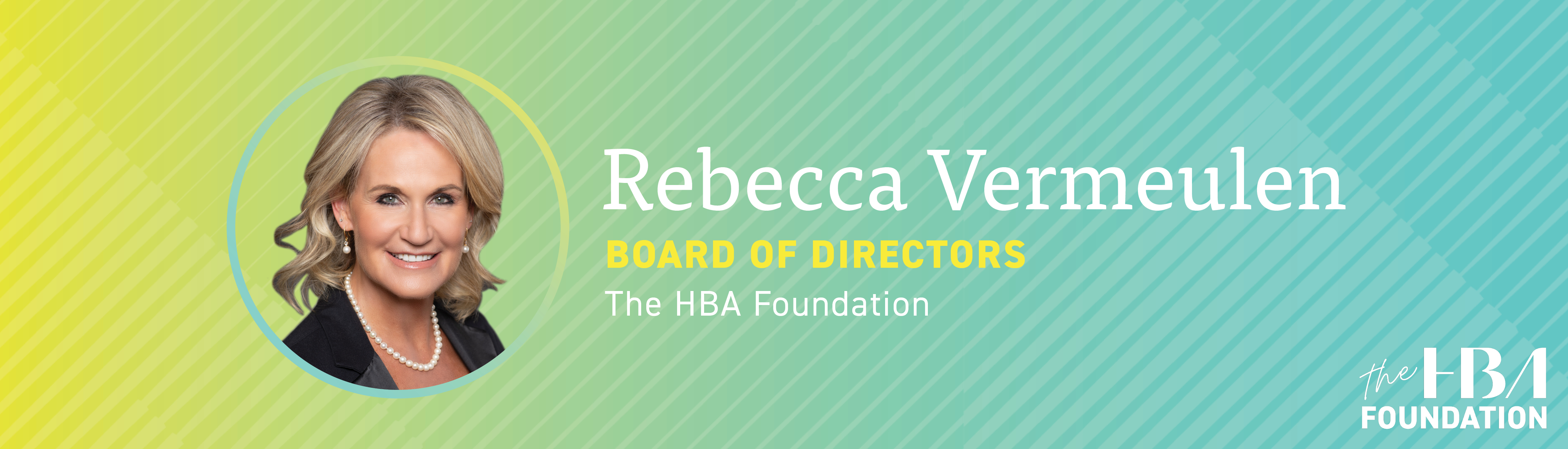 Rebecca Vermeulen The HBA Foundation